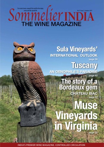 Sommelier India - Muse Vineyards Cover Story
