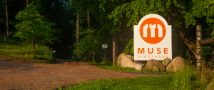 Muse Vineyards Sign Entrance