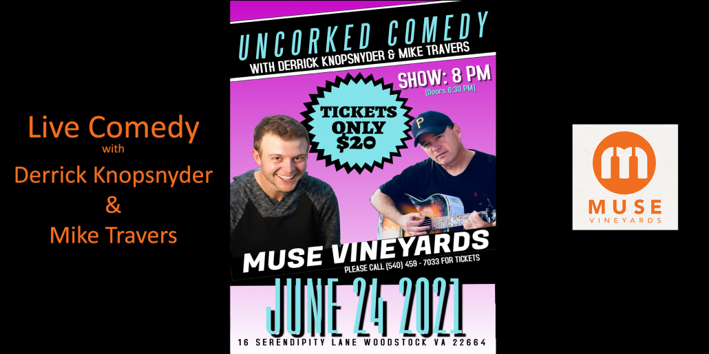 Comedy at Muse Vineyards