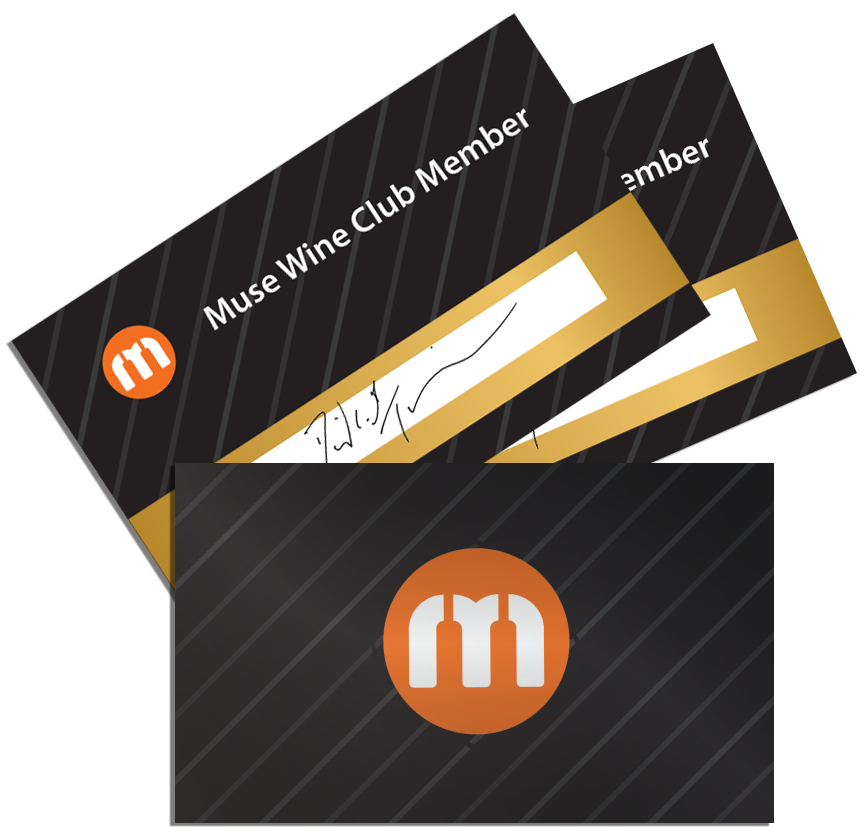 Muse Wine Club Membership Card