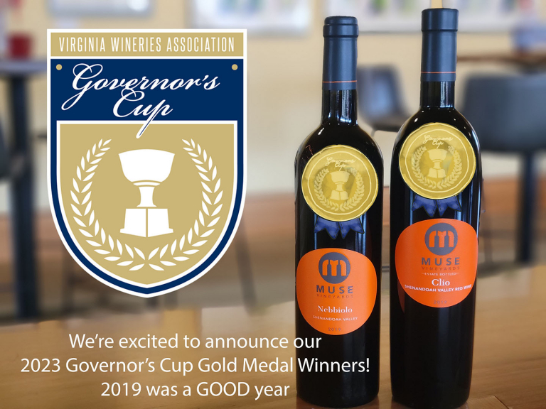 Muse Wins Gold & Silver Awards Virginia Governor’s Cup 2023 Muse